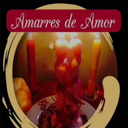 Ritual de amarres de amor con velas y tarot